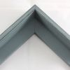 This deep L-shaped canvas floater, features distressed wood, lightly coated in grey paint, revealing light peeks of black, perfect for a rustic style.
Ideal for mounting 1.5 " deep (thick) gallery wrapped canvas portraits, paintings or Giclée prints.
*Note: These canvas floaters are for stretched canvas prints and paintings, and raised wood panels.