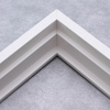 This stair step floating canvas frame has a matte white finish. The canvas will hover neatly, resting on the lowest, flat edge.
Give an authentic, fine art display to your favourite canvas Giclée print or acrylic painting. This canvas floater is ideal for medium to extra large canvases on thick (1.5 " deep) stretcher bars.
*Note: These solid wood, custom canvas floaters are for stretched canvas prints and paintings, and raised wood panels.