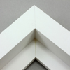 This large profile, L-shape floating canvas frame features a wide, 1.5 " face in a classic matte white finish.
Display your favourite gallery wrapped canvas Giclée print or painting with authentic, fine art style. This floating canvas frame is ideal for large and extra large images on thick (1.5 " deep) stretcher bars.
*Note: These solid wood, custom canvas floaters are for stretched canvas prints and paintings, and raised wood panels.