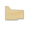 This 1.5 " deep stretcher bar is constructed of finger-jointed pine, which guarantees a strong, warp-resistant bar. It also features a raised outer lip and small rabbet on the underside. The thick width and depth of this model makes it ideal for medium, large and extra large frames.

Use these thick stretcher bars for gallery wrapped canvas prints, artist canvases or a wide variety of wood crafts and building projects.